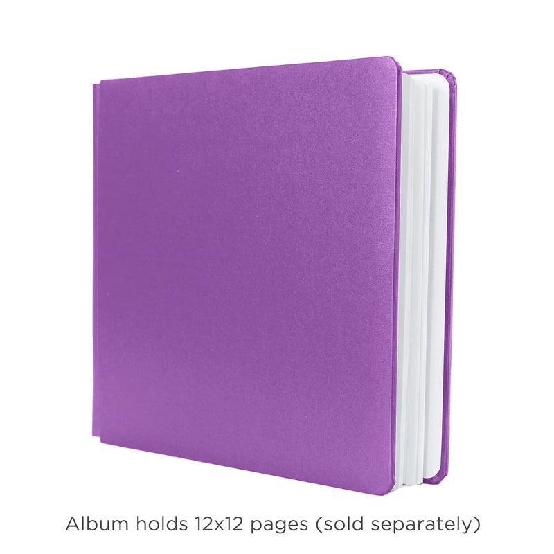 Creative Memories 12x12 Grape Purple Rainbow Rush Album Scrapbook Cover 12x12 True Size - Image 4